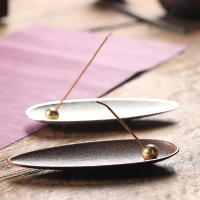 Soporte De Incienso De Cobre Aleación Para Ceremonia Zen De Té Uso Doméstico Interior Herramienta De Aromaterapia De Velas - details 2