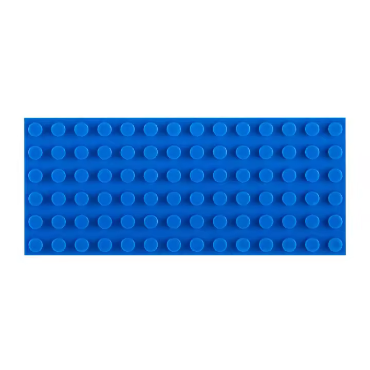 20pcs 6x14 Dots Bloques De Construcción DIY Figuras Delgadas Juguetes Educativos Creativos Para Niños Compatible Con 3456 - 1