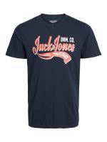Jack & Jones hombre camiseta de Algodón Ajuste Regular Fit  Mod JJELOGO logo estampado Moda Casual informal REF: 233594 - details 5