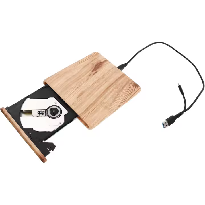 Unidad Extraíble Lector CD USB Quemador de DVD - 1