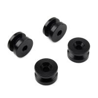 4pcs Soporte Universal Para Maletero De Motocicleta Aluminio Espaciadores Para Hebilla Y Base Placa De Plástico Para Casco Y Equipaje - details 2