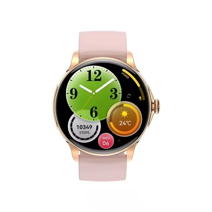 1.43” AMOLED screen, Bluetooth calling, rest screen always on, functional watch, voice control, customize dial, check weather, play music, heart rate view, health view, blood oxygen view, heart rate view - 1