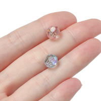 50pcs AB Colores Acrílico Facetado 8mm Bola Espaciadora Para DIY Pulseras Collares Aretes Accesorios De Joyería - details 5