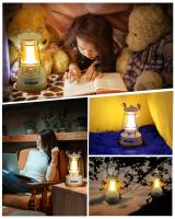 Lanterna De Camping Retro VN Recargable Y Dimmer LED Impermeable Y Batería Potenciada Luz De Camping Vintage Con Fuente De Alimentación DRY BATTERY - details 7