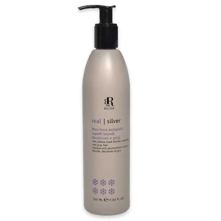 RR LINE Real Silver Mascarilla Anti-Amarillo 350ml - 1