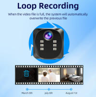 Cámara Mini WiFi 4K Smart Wireless HD Con Detección De Movimiento Vlog Espía Visión Nocturna IP Webcamera 1080P Small Cam - details 10