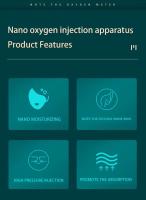Neumógrafo Portátil Para La Piel Con Luz Roja Y Azul Rejuvenecimiento De La Piel Injector De Oxígeno Sprayer De Belleza Facial USB Recargable Material Plástico - details 3