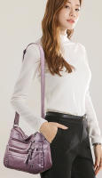 Bolso De Hombro Para Mujer LANYIBAIGE De Lujo 2024 Cuero Impermeable Bolso Cruzado Y Messenger Estilo Casual Tote - details 8