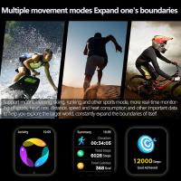 Reloj inteligente para hombre con auriculares (respuesta/Marcado), Rastreador de Ejercitos Deportivo resistant táctico para Exteriores HD de 2,01 pulgadas with pasos, calorías, monitor de Sueño, monitor de cuenta para Android iPhone - details 1