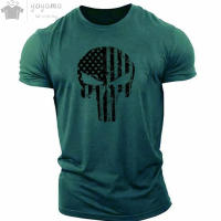 Camiseta De Hombre Con Estampado 3D Militar Y Patriótico Estilo O-Neck T-Shirt Sobredimensionada Camiseta Corta Deporte Ropa Top - details 15