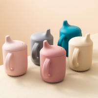 Taza De Silicone Para Bebés Y Niños Pequeños 180ml Aprendizaje De Beber Con Asa Portátil Para Niños Y Niñas De 0 a 6 Años - details 5