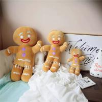 Muñeco de hombre de Jengibre de 30/50/60 cm, de Algodón PP, Bonito Muñeco de Plush, suave almohada para dormir, para Sofá Adorno, accesorios para fotos, regalo, juguete de Plush de galleta - details 0