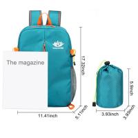 Mochila Plegable 30L Ultraligera Para Exteriores Camping Senderismo Viajes Hombre Mujer Impermeable Bicicleta Daypack Con Funda Contra Lluvia - details 0