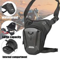 Bolsa De Cintura Impermeable Para Hombres Moto Camping Viajes Senderismo Montañismo Exterior Bolsillo Leg Bag Taotaocar - details 0