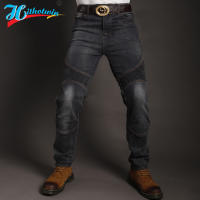 Pantalones De Motocicleta Para Hombres Con Protección De Rodilla Y Antigolpes Kevlar Aramid Fireproof Casual Motocross Azul - details 9