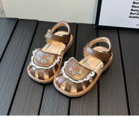Sandalias De Verano Para Niñas Con Bordado De Flores Y Lazo Calzado Casual De Cuero Suave Para Niños Cierre De Correa Tamaño True Fit - details 12