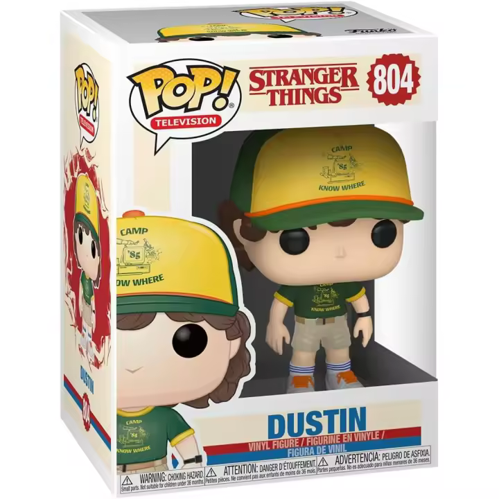 Funko Pop 828 Stranger Things Dustin - 1
