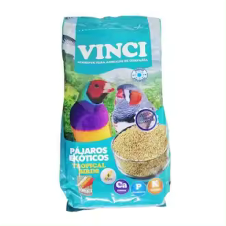 Vinci Mixtura para Pájaros Exóticos - Semillas y Cereales Seleccionados para una Alimentación Saludable y Deliciosa - 1