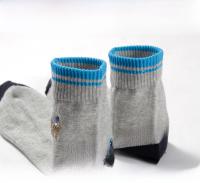 Calcetines De Algodón Aireado Y Secado Rápido Para Hombre Medio Caftán Deportivo Todas Las Estaciones Holstería De Patrón Geométrico - details 7