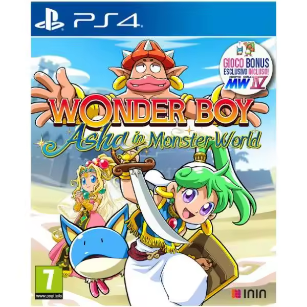 Wonder Boy Asha in Monster World Sony Playstation 4 PAL España Nuevo Precintado Envio en menos de 24 horas - 1