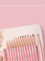 Cepillo De Uñas De Acrílico Rosa Para Manicura Cepillo De Gel Para Extensión UV Y Pincel De Pintura De Polvo De Uñas - details 4