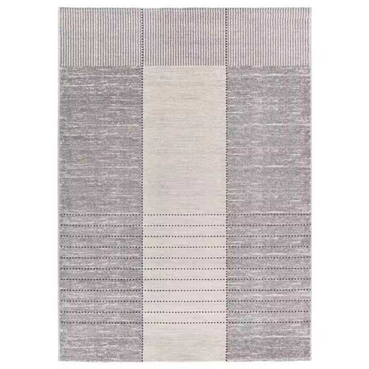 Alfombra interior de estilo moderno en gris - CRAFT 12933 | 80x150, 133x190, 160x230 cm - 1
