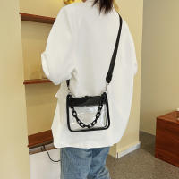 Bolso transparente para Mujer, Bolso transparente, Bolso de Concierto, Bolso transparente para el Estadio, Bolso Bandolera, Bolso Hobo, - details 4
