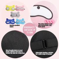 Antifaz para dormir de lado, suave y ligero, con correa ajustable, apto para hombres y mujeres, ideal para viajes, dormir y fiestas. (1 unidad) - details 0