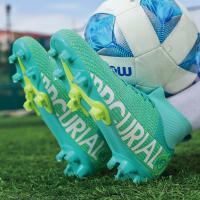 ZHENZU Botas De Fútbol Profesionales Tallas 31-45 Zapatos De Fútbol Para Hombres Y Niños Suela De Futsal Transpirables Y Flexibles Para Campo Duro - details 13
