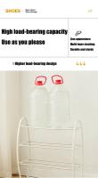 Organizador De Zapatos De 4 Capas Alta Capacidad De Soporte Moderno Minimalista Gran Capacidad Eficaz Ahorro De Espacio Duradero Y Estable Material Plástico Diseño Elevado Resistente Al Agua Fácil De Montar - details 4