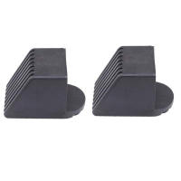 2pcs Protección De Punta Cuadrada Para Equipo De Fitness Cubierta De Goma Para Pies Cubierta De Piso Reemplazo Para Partes De Gimnasio - details 19