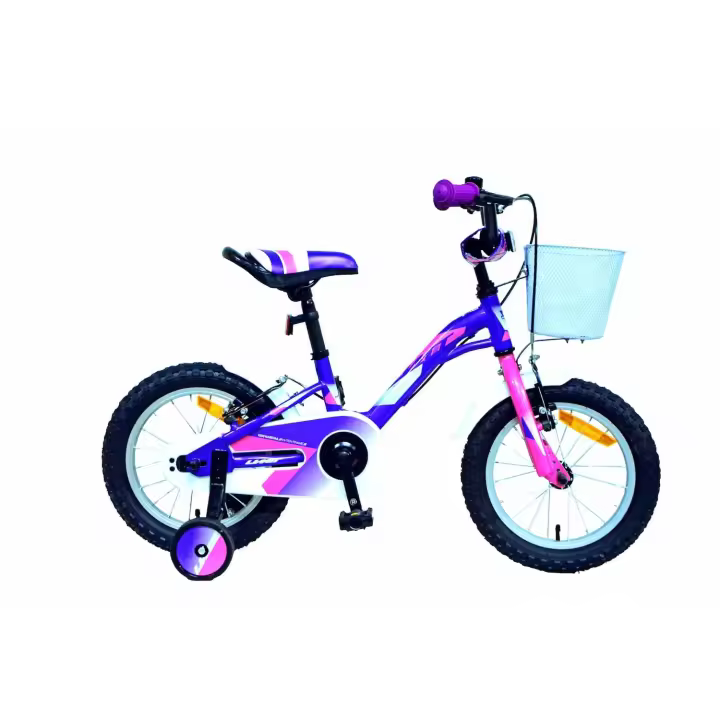 UMIT ++ Bicicleta Alice 14 Pulgadas - ENVIO 48 HORAS - Violeta con Cesta y Guardabarros - Ref. 1425-03 - 1