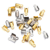 50pcs De Cerraduras De Acero Inoxidable Para Cordones De Cuero Y Cuentas De Joyería DIY Conector De Bolas De Amarre Para Collares Y Pulseras Tamaños 2.5-3.5mm - details 5