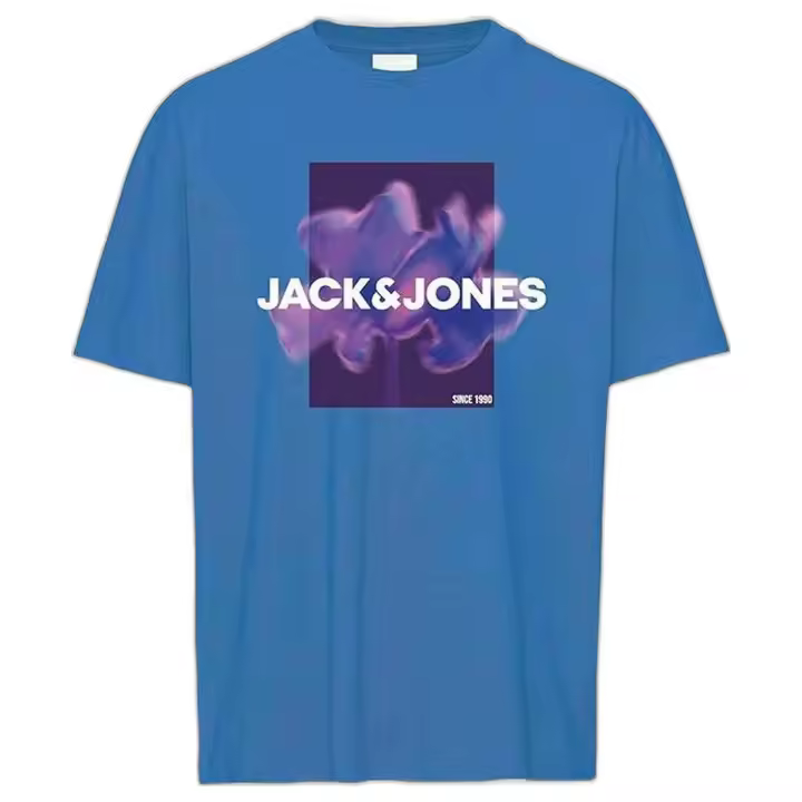 Camisetas De Manga Corta Jack&Jones para Hombre en color Azul - 1