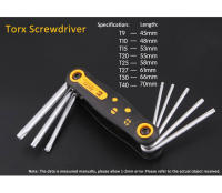 Juego De Destornilladores Plegables 8 En 1 Mini Kit De Bits Phillips Torx Hexagono Acero Cromo-vanadio Multifuncional Antideslizante - details 2