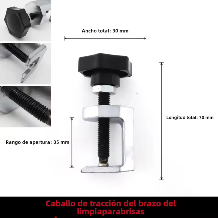 Herramienta De Reparación De Coche 6-28mm Extractor De Rodillo Para Terminal De Batería Automóvil Arranque Y Limpiaparabrisas - 1