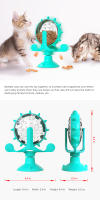 Juguete Interactivo Para Gatos Y Perros Pequeños Dispensador De Alimentos Con Rueda Giratoria Para Mejorar El IQ Accesorios Para Gatos Y Perros - details 9