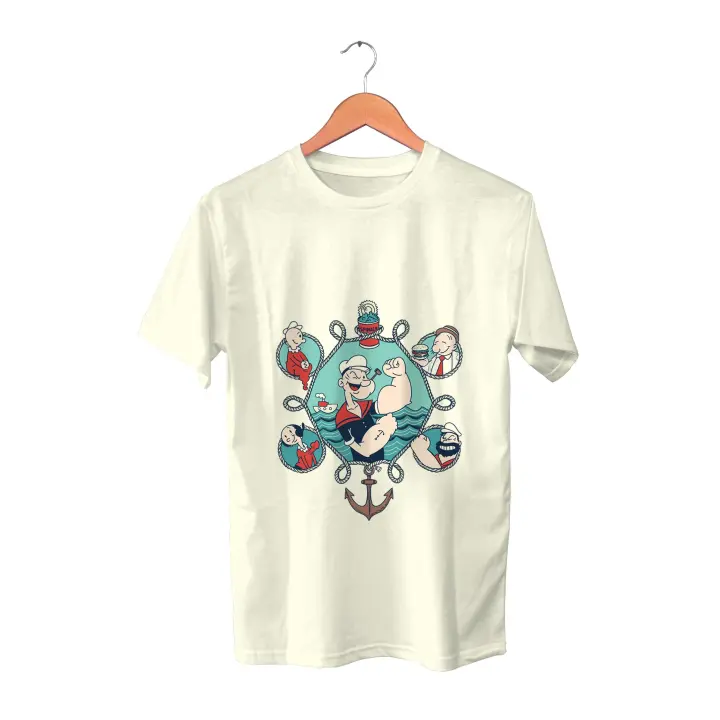 Camiseta Popeye el marino. Brutos. Olivia. Cocoliso. Varios colores. Todas las tallas. - 1