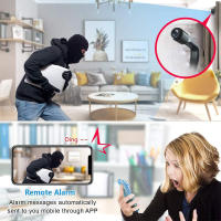Cámara De Seguridad IP WiFi HD 1080P Mini Monitoreo Remoto Inalámbrico Cámara De Seguridad Para Interior Y Exterior Grabación En Ciclo - details 5