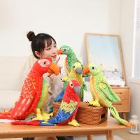 Juguete De Peluche Realista De Cacatúa Para Niñas Y Bebés Regalo De Cumpleaños Suave Simulación De Pájaro Kawaii 50/70cm - details 11