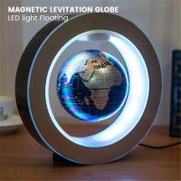 Lámpara Flotante Magnética LED Giroscópica Luz De Noche Para La Cama Regalo De Año Nuevo Iluminación De Decoración Doméstica - details 3