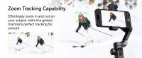 AOCHUAN Smart XE Ai Smartphone Estabilizador De Gimbal De 3 Ejes Para iPhone Y Android Rastreo Facial Sin App Gimbal Portátil - details 8
