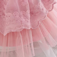 Vestido De Tule Puff Para Bebé Niña Cumpleaños Bautismo 1 Año Vestido De Princesa Para Fiestas Niñas Recién Nacidas 0-2Años - details 7