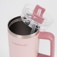 Flamingueo Vaso Termico - Taza Termo Acero Inoxidable Termo Cafe Para Llevar Bebidas Frías 24h y Calientes 10h Botella Termica 0,9 Litros - details 19