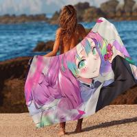 Toalla De Playa Kanroji Mitsuri De Microfibra Absorbente Secado Rápido Suave Para Yoga Natación Resort Montañismo Tamaño 76x182 Cm - details 7