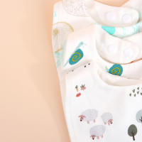 3pcs Pañuelos Para Bebé En Forma De U Rotación 360° Muselina Bandana Ropa De Bebé Recién Nacido Niño Niña Paño De Saliva De Bebé - details 4