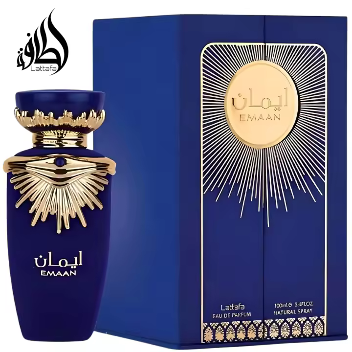 Emaan Lattafa Perfume Eau de Parfum 100ml Emaan azul - Emaan Blue Lattafa - 1