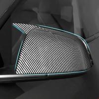 Cubierta De Espejo Retrovisor De Fibra De Carbono Para Tesla Model 3 Y Brillo/Mate Carcasa Decorativa Accesorios Exteriores 2023 Cubierta De Espejo Retrovisor - details 1