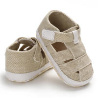 Zapatillas De Bebé Para Primeros Pasos Niños Y Niñas Algodón Transpirable Verano Playa Moda Suela Suave Sandalias Comienzo Del Caminar - details 23