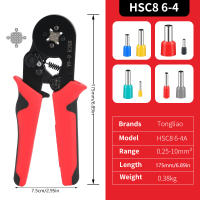 Herramienta De Crimpado De Terminales Tubulares Alicate De Ferrules HSC8 6-4 0.25-10mm² 23-7AWG Conjunto De Pinzas Para Eléctricos - details 1